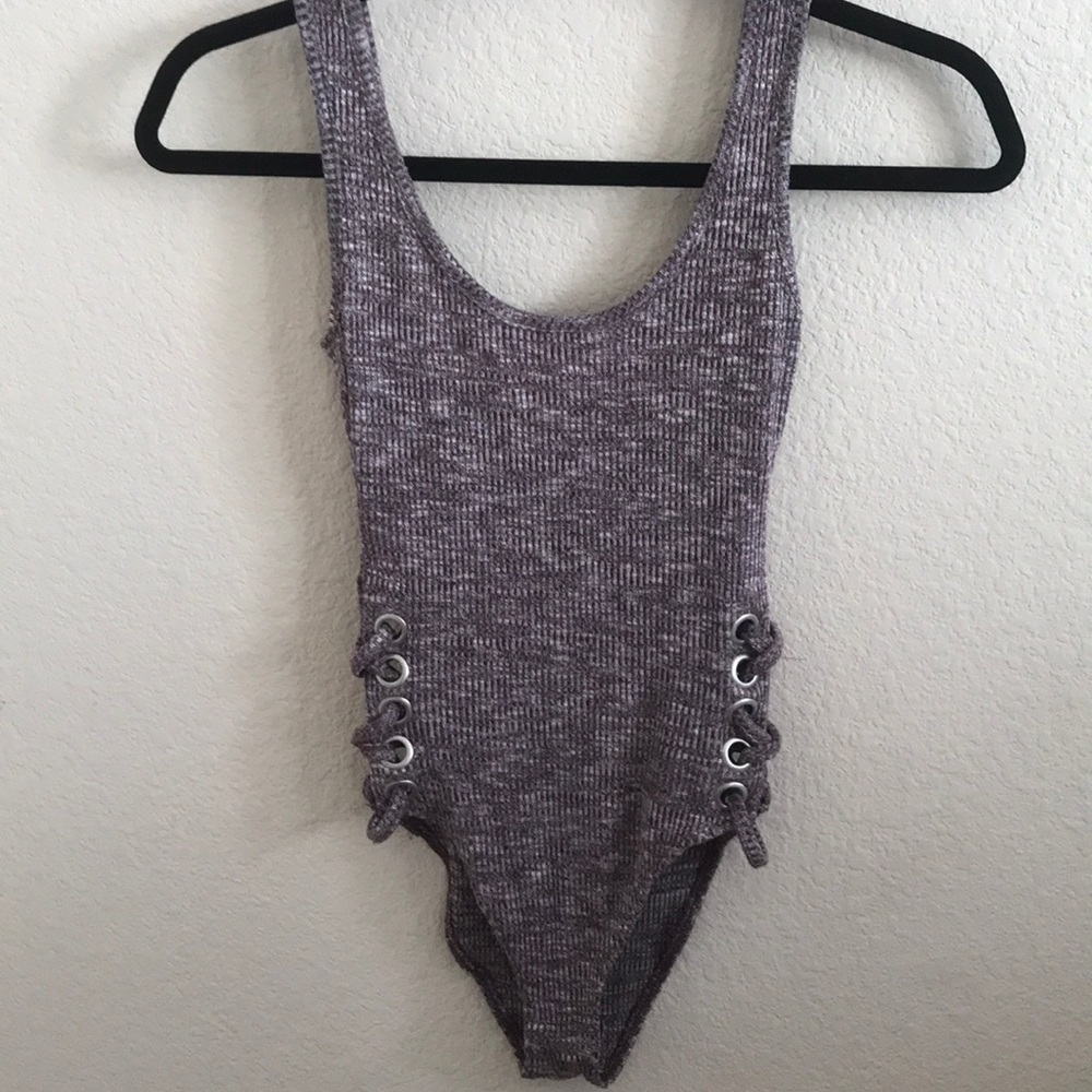 Purple leotard (one piece)